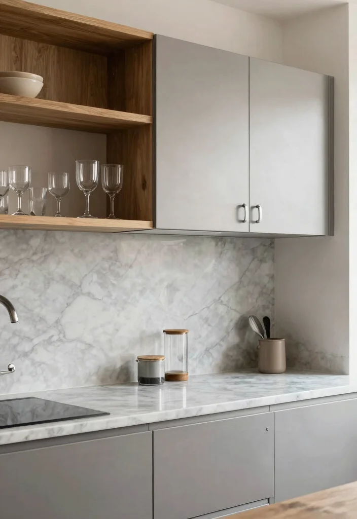 15 Aluminium Kitchen Cabinets 2026 Trending Ideas With Sleek Modern Style 6 15 Aluminium Kitchen Cabinets 2026 Trending Ideas With Sleek Modern Style - 6. Mixing Materials 1