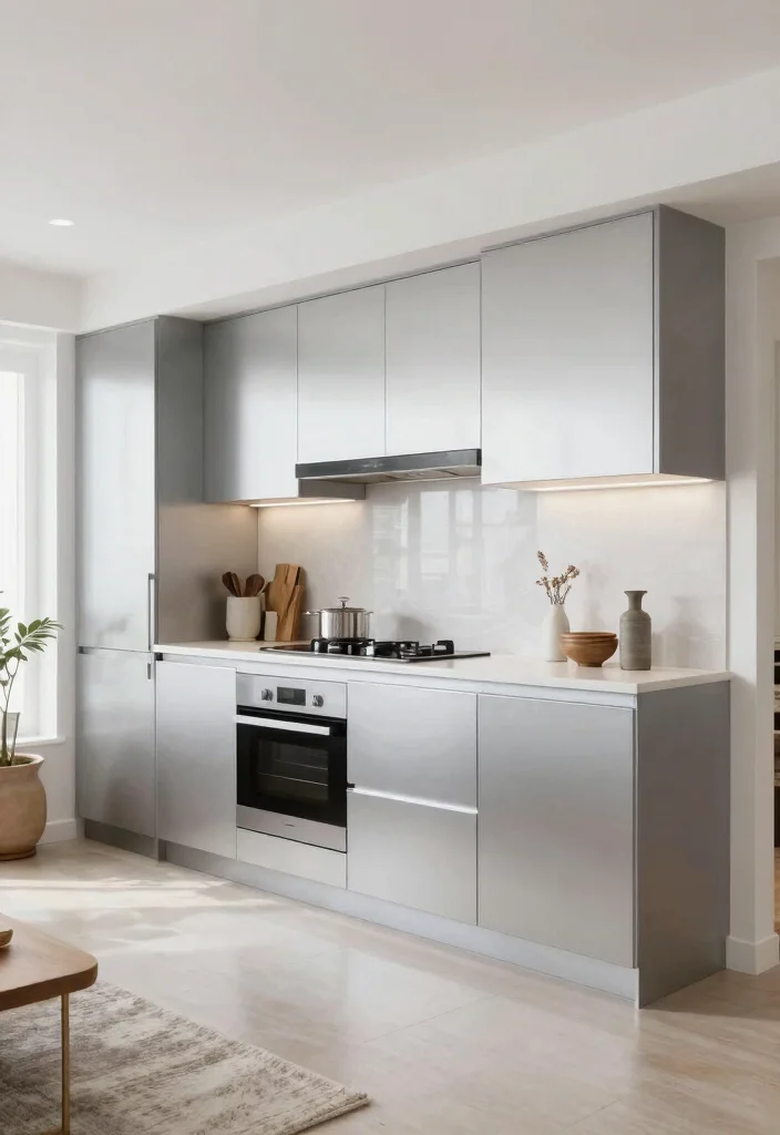 15 Aluminium Kitchen Cabinets 2026 Trending Ideas With Sleek Modern Style 8 15 Aluminium Kitchen Cabinets 2026 Trending Ideas With Sleek Modern Style - 8. Open Concept Integration 1