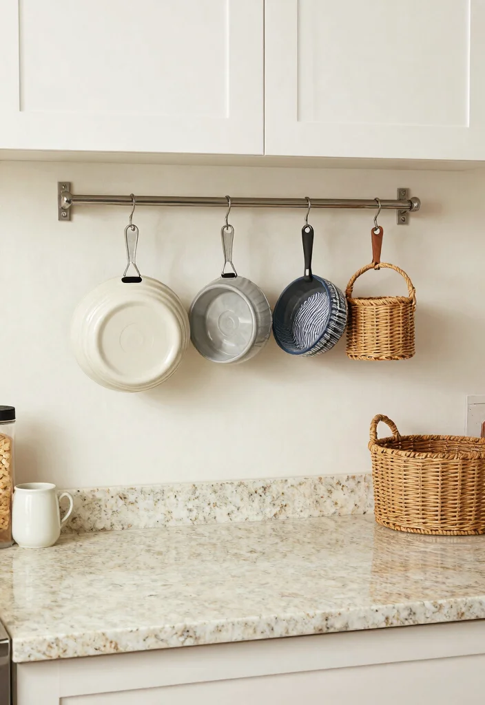 15 Cream Granite Countertops Kitchen Ideas With Soft Glow - 10. Functional Yet Stylish Elements 1