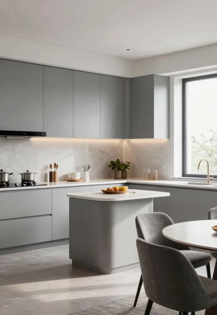 15 Curved Kitchen Cabinets Ideas With Unique Flow 10 15 Curved Kitchen Cabinets Ideas With Unique Flow - 10. Multi-functional Spaces 1