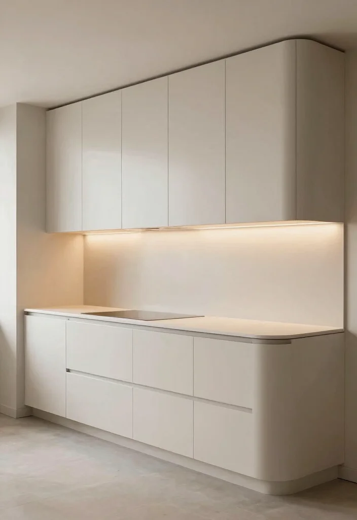 15 Curved Kitchen Cabinets Ideas With Unique Flow 11 15 Curved Kitchen Cabinets Ideas With Unique Flow - 11. Streamlined Elegance 1