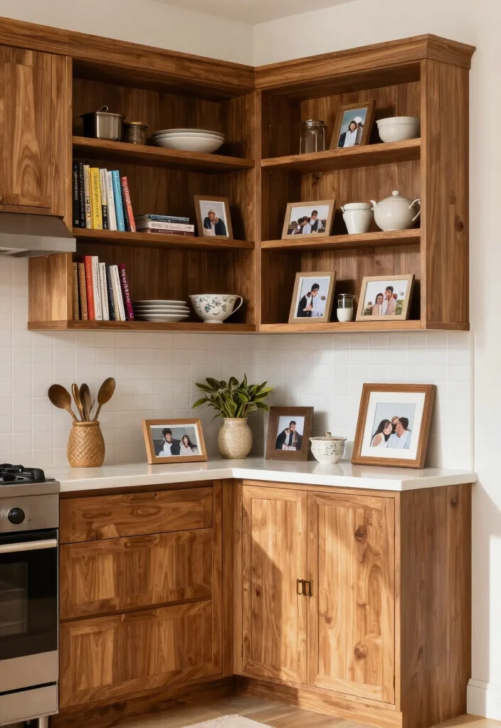 15 Curved Kitchen Cabinets Ideas With Unique Flow 15 15 Curved Kitchen Cabinets Ideas With Unique Flow - 15. Personal Touches 1