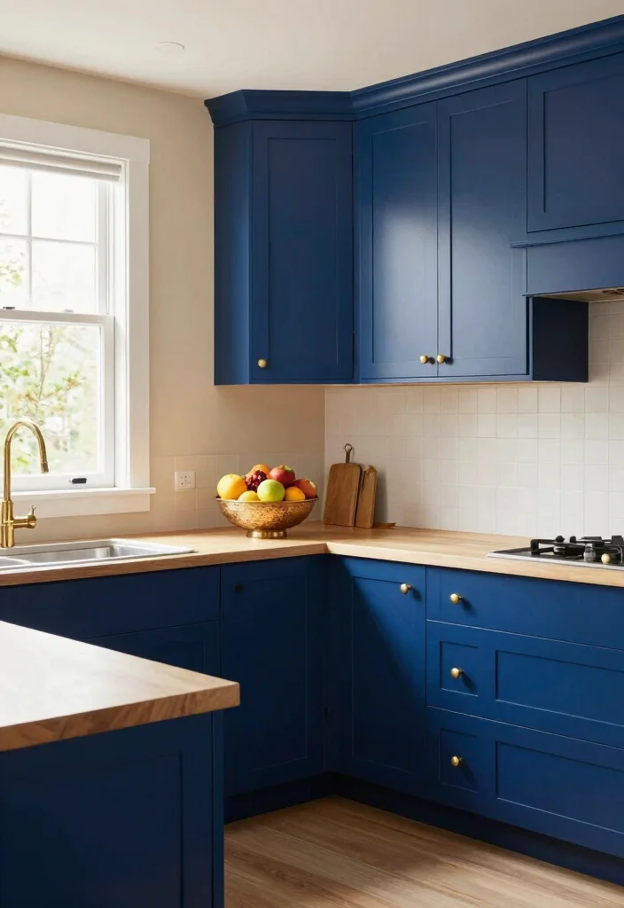 15 Curved Kitchen Cabinets Ideas With Unique Flow 2 15 Curved Kitchen Cabinets Ideas With Unique Flow - 2. Bold Color Statements 1