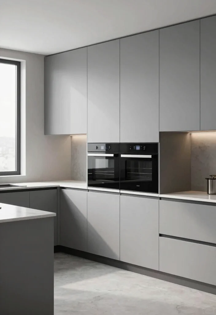 15 Curved Kitchen Cabinets Ideas With Unique Flow 3 15 Curved Kitchen Cabinets Ideas With Unique Flow - 3. Integrated Appliances 1