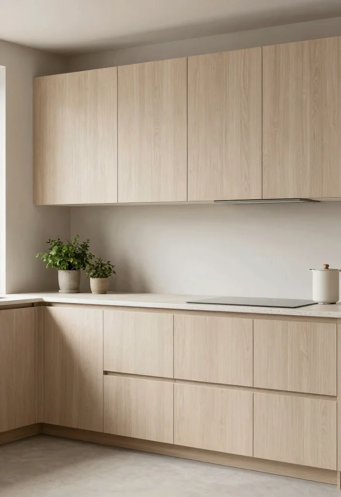 15 Curved Kitchen Cabinets Ideas With Unique Flow 5 15 Curved Kitchen Cabinets Ideas With Unique Flow - 5. Minimalist Textures 1