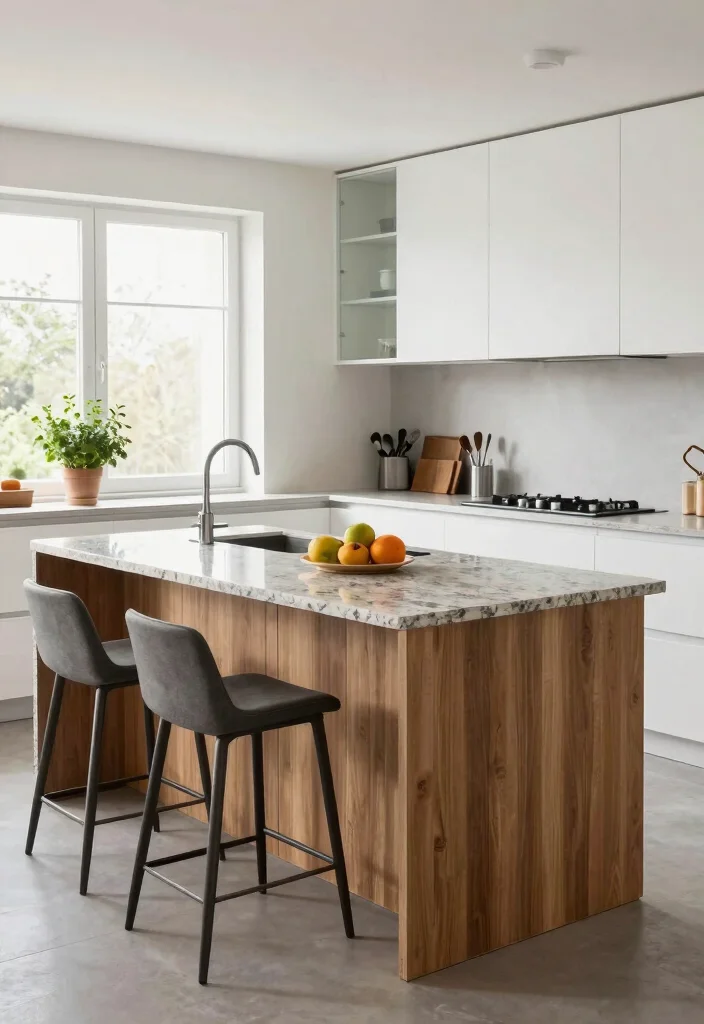 15 Kitchen Design With Island Ideas That Maximize Function - 1. Multi-Level Kitchen Islands 1