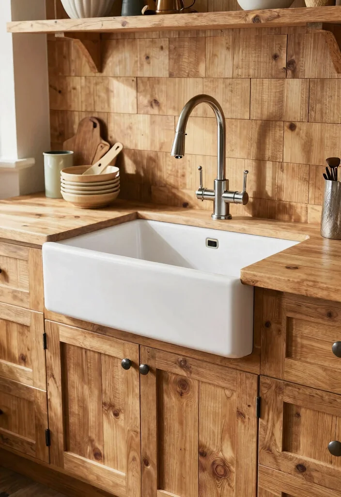 15 Shiplap Kitchen Island Ideas With Farmhouse Charm - 7. Farmhouse Sink Integration 1