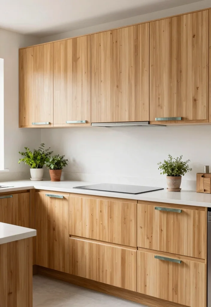 16 2026 Kitchen Cabinet Trends Ideas You'll See Everywhere - 1. Bamboo Cabinets: Nature's Touch 1