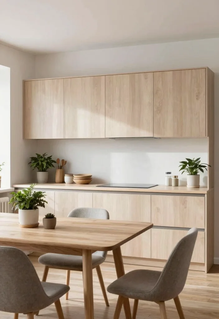 16 Ash Kitchen Cabinets Ideas With Subtle Grain 4 16 Ash Kitchen Cabinets Ideas With Subtle Grain - 4. Scandinavian Simplicity 1