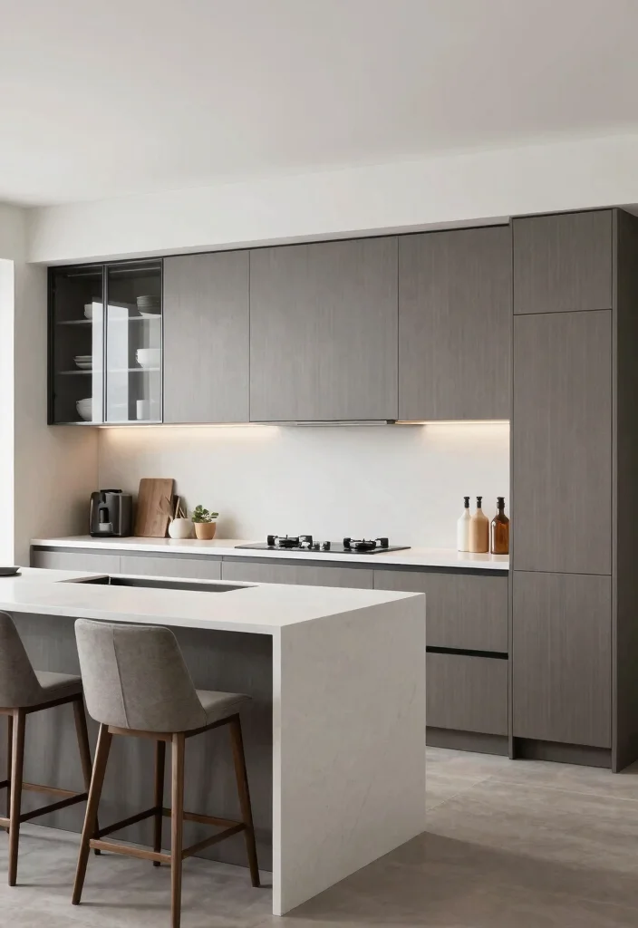 16 Ash Kitchen Cabinets Ideas With Subtle Grain 5 16 Ash Kitchen Cabinets Ideas With Subtle Grain - 5. Contemporary Elegance 1