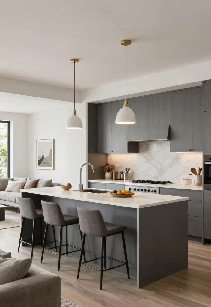 16 Ash Kitchen Cabinets Ideas With Subtle Grain 9 16 Ash Kitchen Cabinets Ideas With Subtle Grain - 9. Open Concept Appeal 1