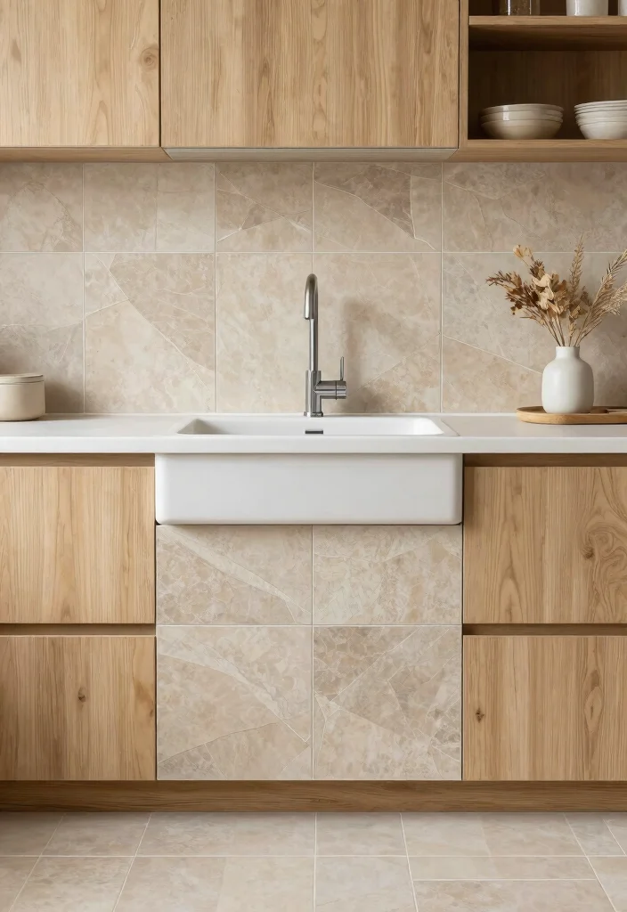 16 Kitchen Sink Tiles Ideas That Add Texture - 10. Biodegradable Tiles 1