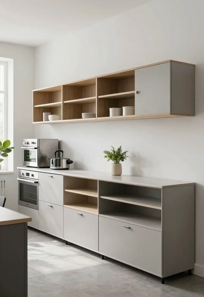 16 Movable Kitchen Cabinets Ideas With Flexible Design 6 16 Movable Kitchen Cabinets Ideas With Flexible Design - 6. Modular Kitchen Storage Units 1