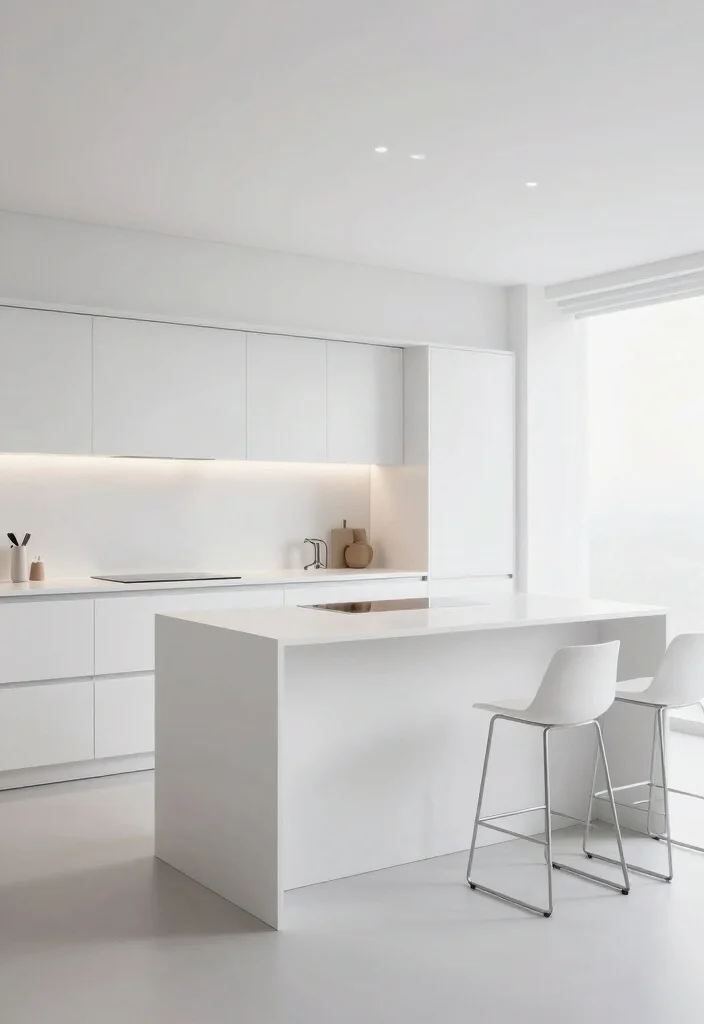 16 Small Kitchen Islands Ideas That Save Space 12 16 Small Kitchen Islands Ideas That Save Space - 12. Minimalist Island 1