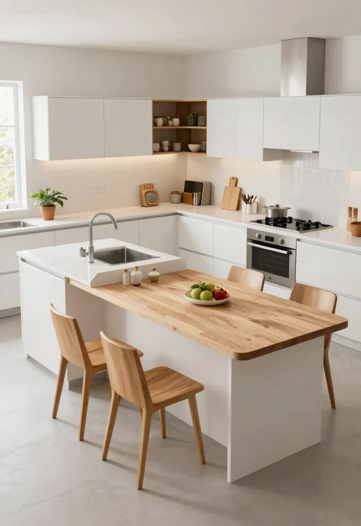 16 Small Kitchen Islands Ideas That Save Space 8 16 Small Kitchen Islands Ideas That Save Space - 8. Modular Island 1