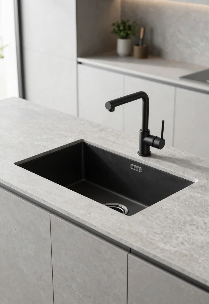 16 Types of Kitchen Sinks Ideas to Match Your Style 2 16 Types of Kitchen Sinks Ideas to Match Your Style - 2. Minimalist Modern Sinks 1