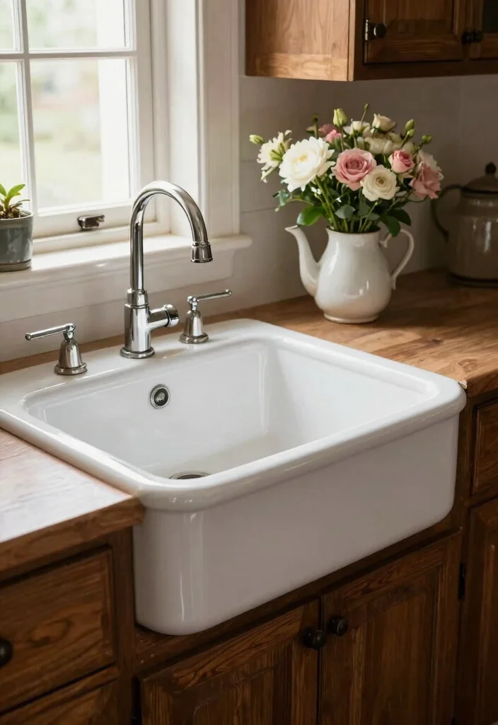 16 Types of Kitchen Sinks Ideas to Match Your Style 4 16 Types of Kitchen Sinks Ideas to Match Your Style - 4. Stylish Cast Iron Sinks 1