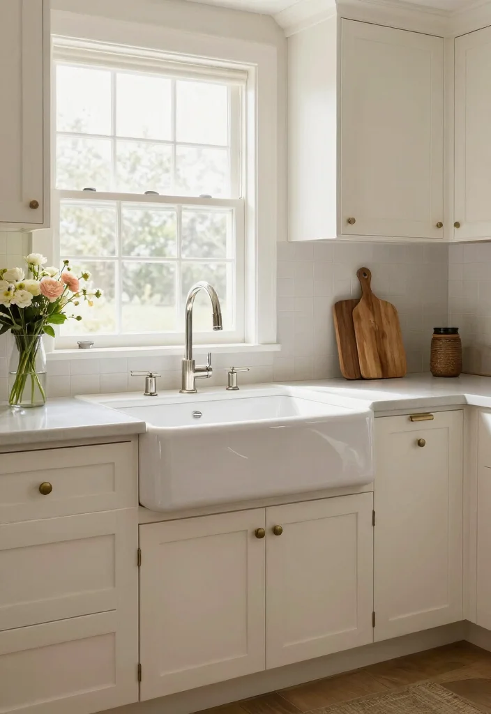 16 Types of Kitchen Sinks Ideas to Match Your Style 8 16 Types of Kitchen Sinks Ideas to Match Your Style - 8. Stylish Apron-Front Sinks 1