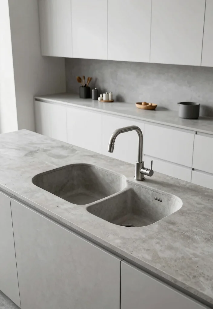16 Under Mount Kitchen Sink Ideas With Clean Finish - 13. Unique Shape 1