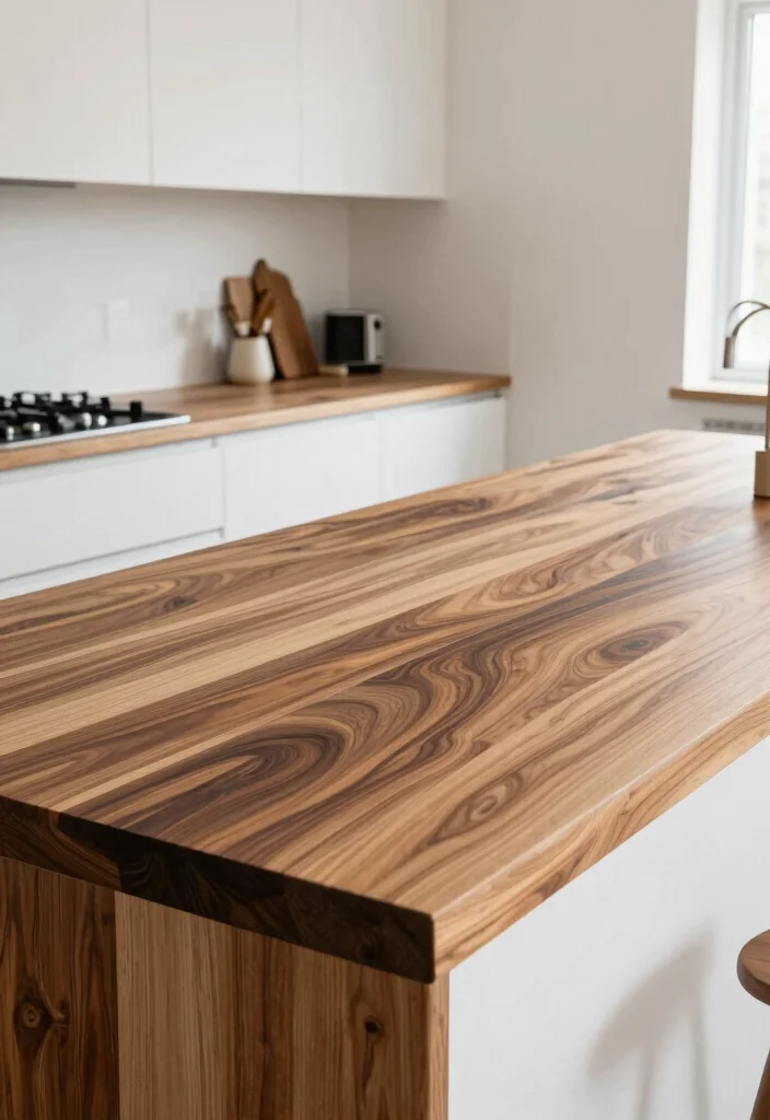 16 Warm Natural Charm Wood Countertops Kitchen Ideas Trending in 2026 12 16 Warm Natural Charm Wood Countertops Kitchen Ideas Trending in 2026 - 12. Bold Patterns and Inlays 1
