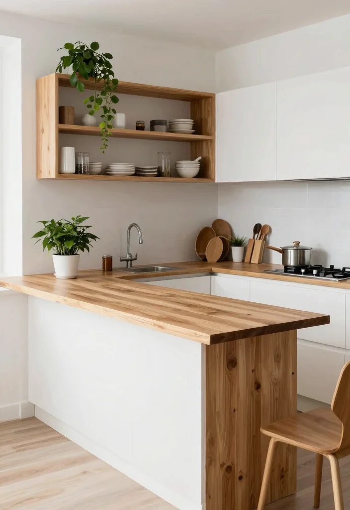 16 Warm Natural Charm Wood Countertops Kitchen Ideas Trending in 2026 9 16 Warm Natural Charm Wood Countertops Kitchen Ideas Trending in 2026 - 9. Multi-Functional Designs 1