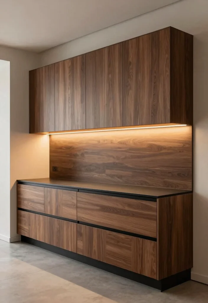 17 Floating Cabinets Kitchen Ideas With Minimal Appeal 7 17 Floating Cabinets Kitchen Ideas With Minimal Appeal - 7. Floating Cabinets with Integrated Lighting 1