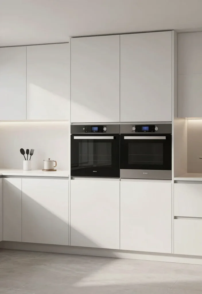 17 Kitchen Cabinets Designs Ideas That Elevate Storage - 7. Integrated Appliances 1