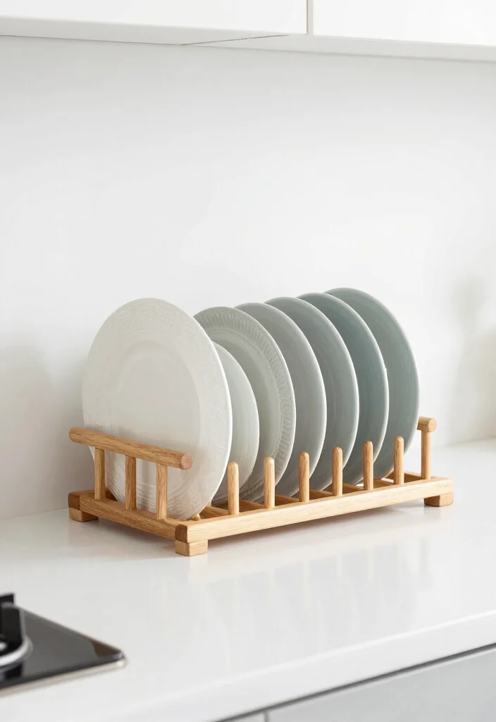 17 Kitchen Counter Organization 2026 Trending Ideas That Keep It Clutter Free - 10. Reimagined Dish Racks 1