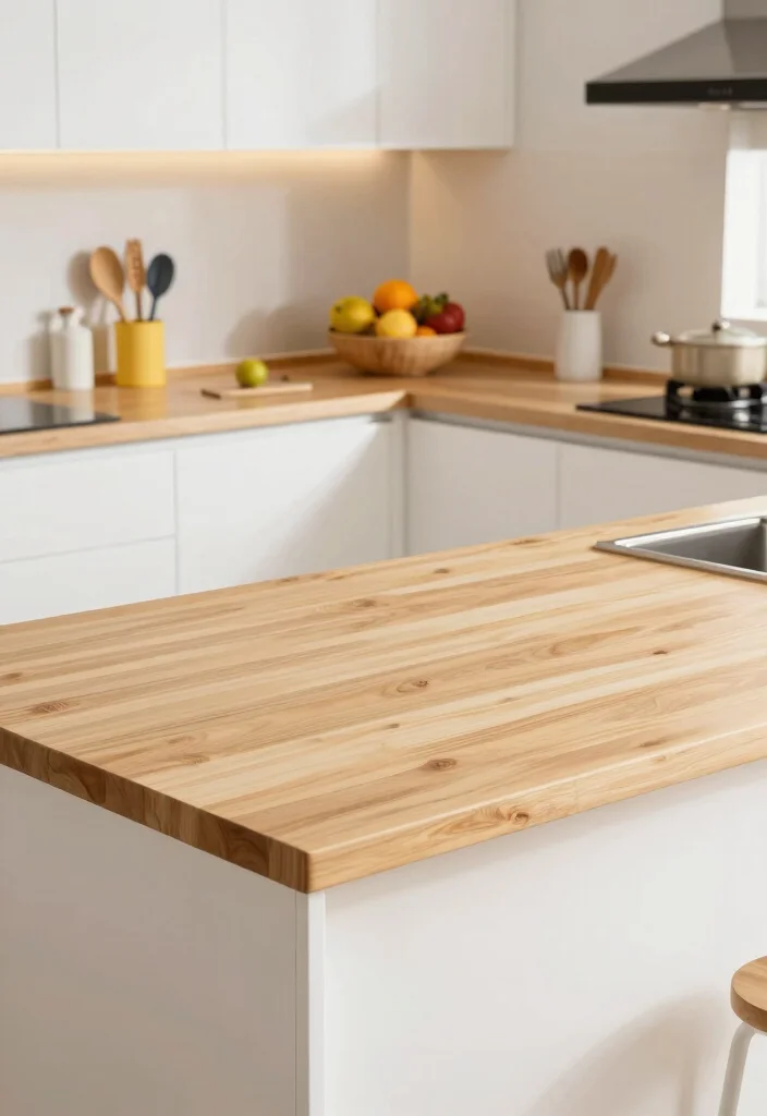 17 Kitchen Countertop Ideas That Upgrade Instantly 8 17 Kitchen Countertop Ideas That Upgrade Instantly - 8. Bamboo Countertops 1