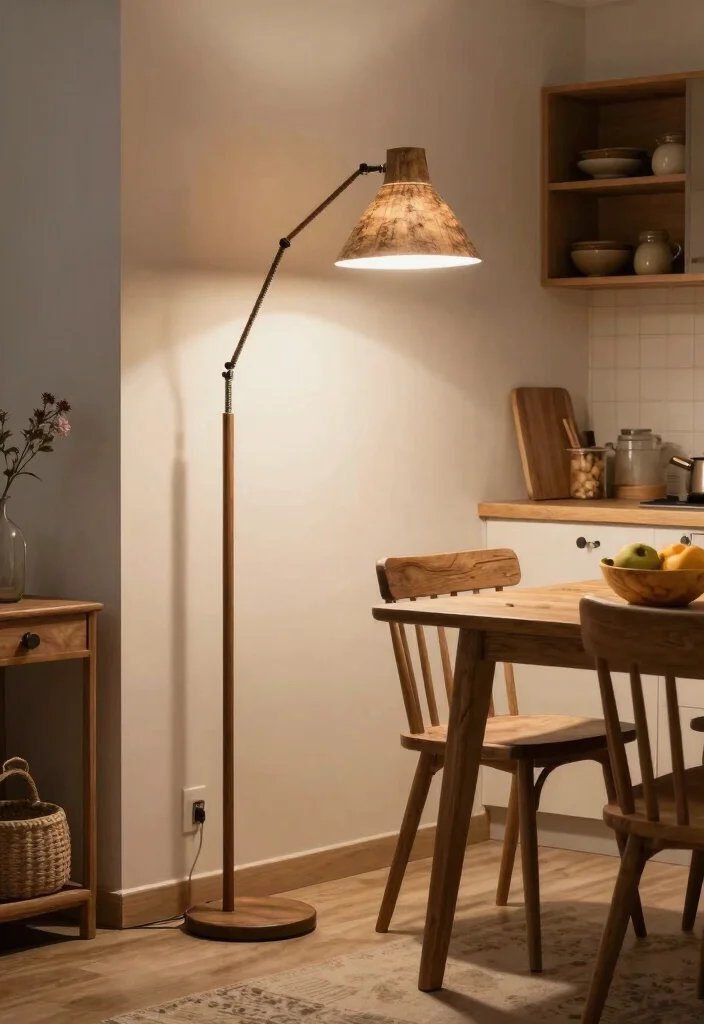 17 Kitchen Dining Lighting Ideas That Create Warm Ambience 14 17 Kitchen Dining Lighting Ideas That Create Warm Ambience - 14. Adjustable Floor Lamps 1