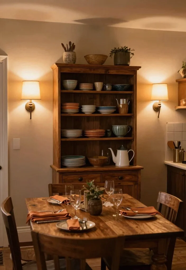 17 Kitchen Dining Lighting Ideas That Create Warm Ambience 4 17 Kitchen Dining Lighting Ideas That Create Warm Ambience - 4. Soft Wall Sconces 1