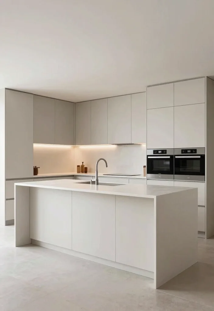 17 Open Island Kitchen Ideas With Airy Flow 8 17 Open Island Kitchen Ideas With Airy Flow - 8. Seamless Integration 1