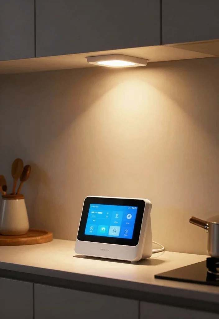 17 Small Kitchen Lighting Fixtures Ideas That Brighten Efficiently - 13. Smart Lighting Solutions 1