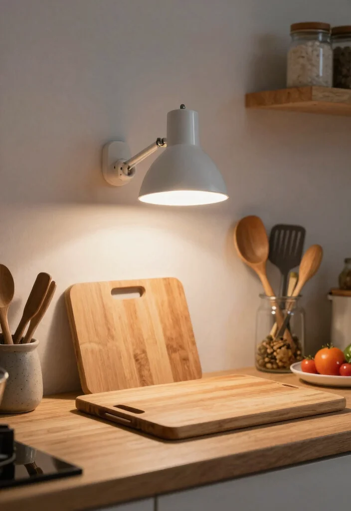 17 Small Kitchen Lighting Fixtures Ideas That Brighten Efficiently - 9. Unique Task Lighting Solutions 1