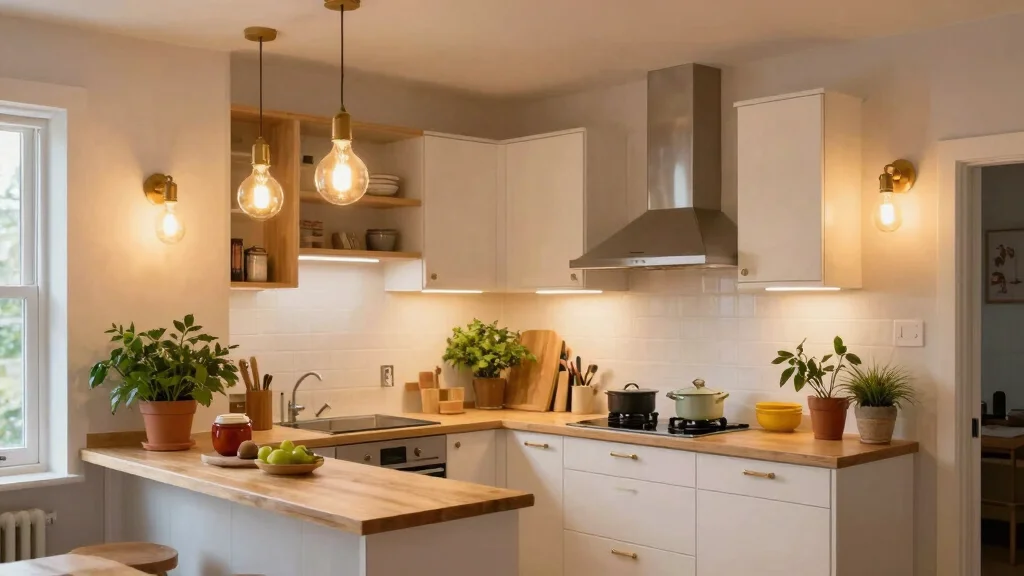 17 Small Kitchen Lighting Fixtures Ideas That Brighten Efficiently
