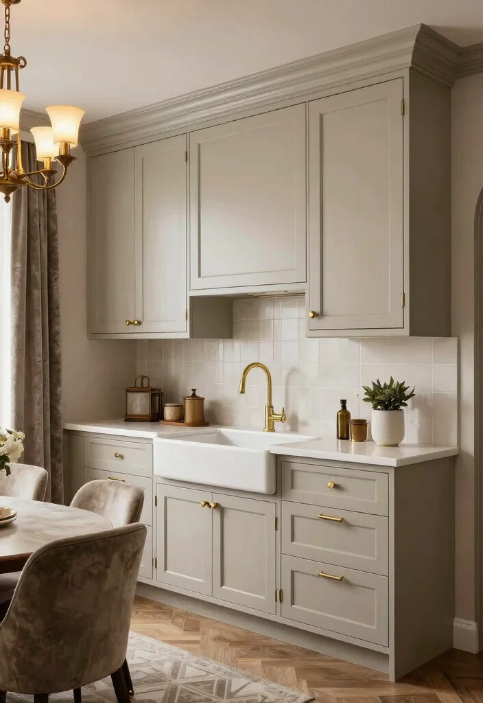 17 Swiss Coffee Kitchen Cabinets Ideas With Creamy Warm Tone - 5. Timeless Classic Style 1