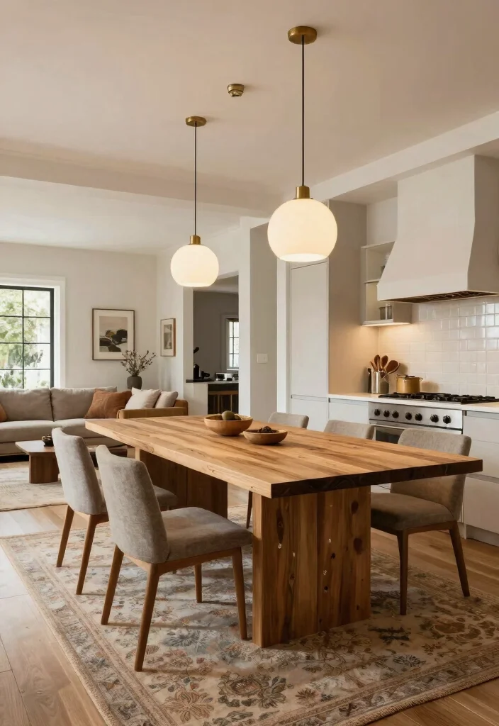 18 Bench Table Kitchen Ideas With Casual Comfort 10 18 Bench Table Kitchen Ideas With Casual Comfort - 10. Open Concept Delight 1