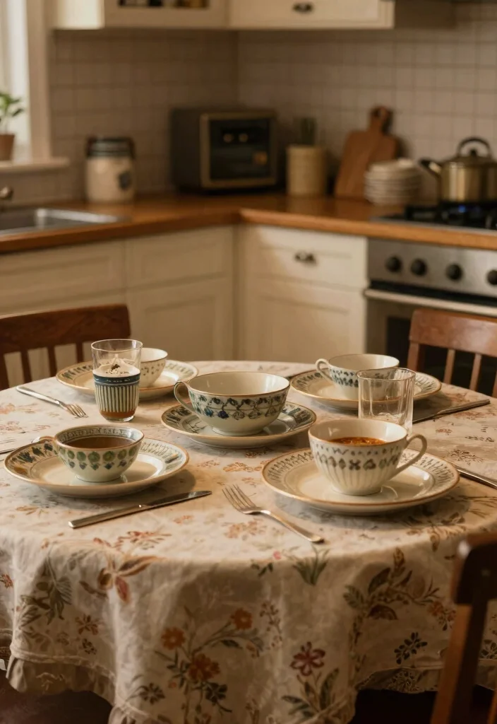 18 Cozy Kitchen Table Ideas That Feel Inviting 13 18 Cozy Kitchen Table Ideas That Feel Inviting - 13. Mixing Eras: A Nostalgic Feel 1