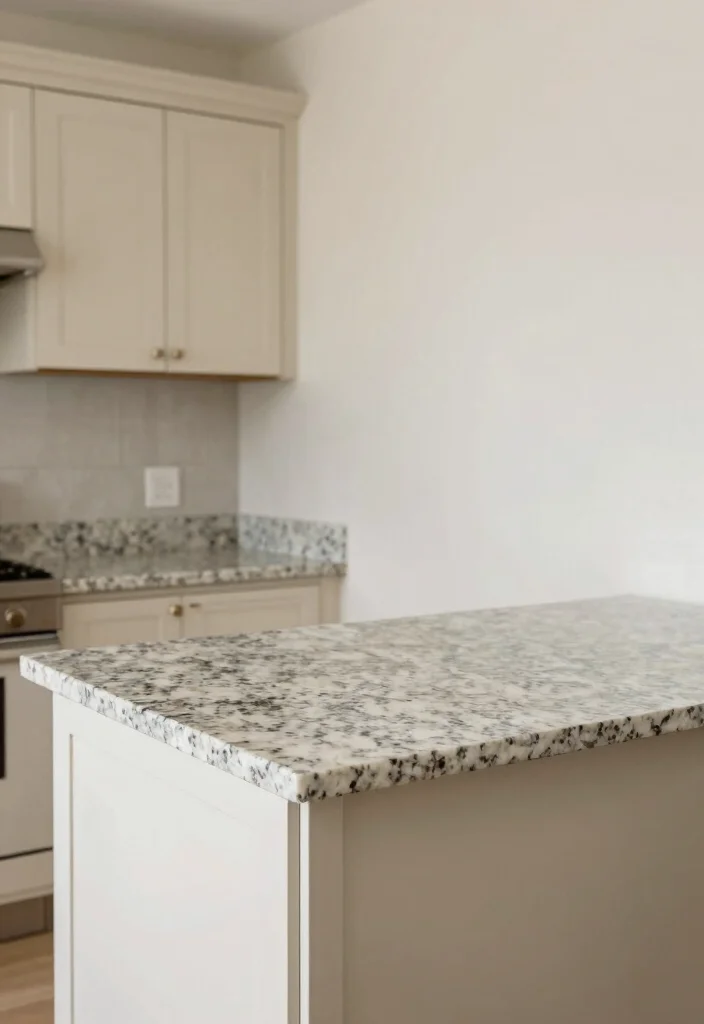 18 Cream Kitchen Cabinets With Granite Ideas With Elegant Contrast 15 18 Cream Kitchen Cabinets With Granite Ideas With Elegant Contrast - 15. Cream Cabinets with Unique Edge Profiles 1