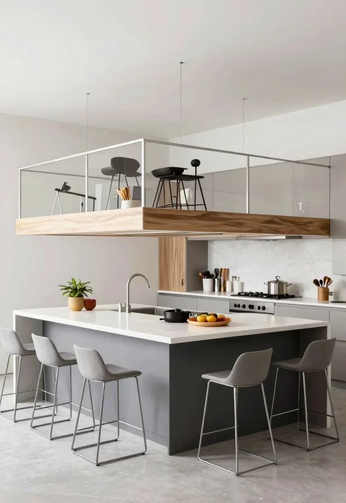 18 Kitchen Island Inspiration Ideas That Transform Layouts - 11. Two-Level Islands 1