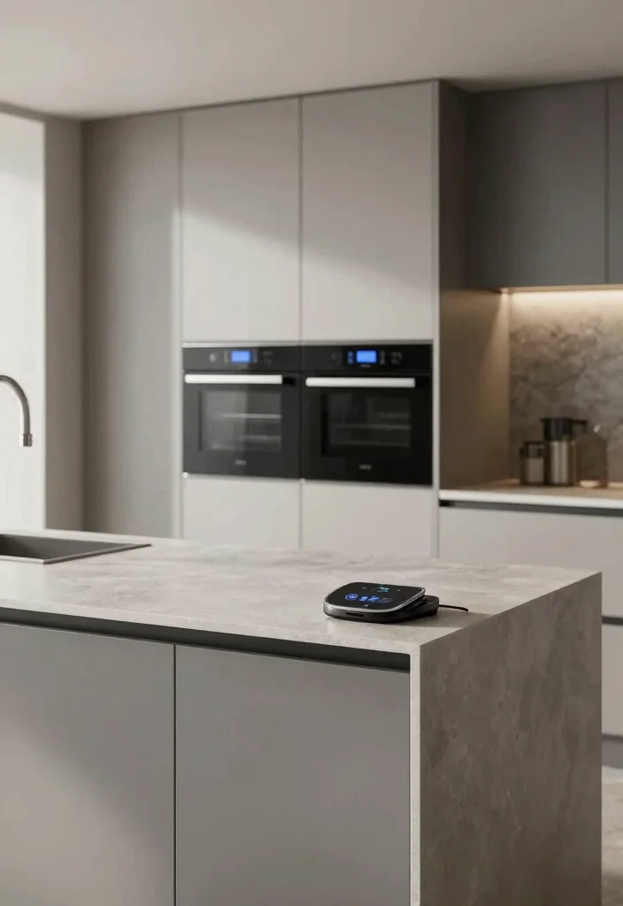 18 Kitchen Island Inspiration Ideas That Transform Layouts - 18. Incorporating Technology 1