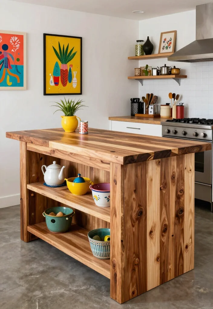 18 Kitchen Island Inspiration Ideas That Transform Layouts - 6. DIY Kitchen Island 1