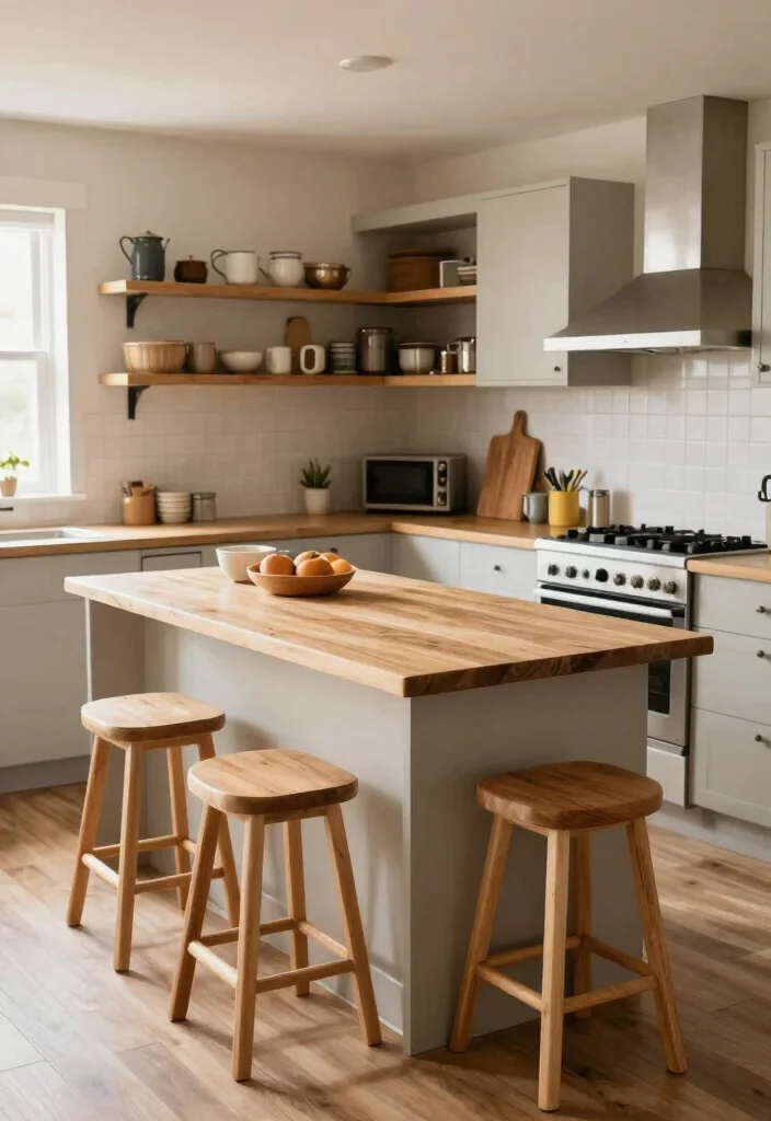 18 Kitchen Island Inspiration Ideas That Transform Layouts - 7. L-Shaped Islands for Small Spaces 1