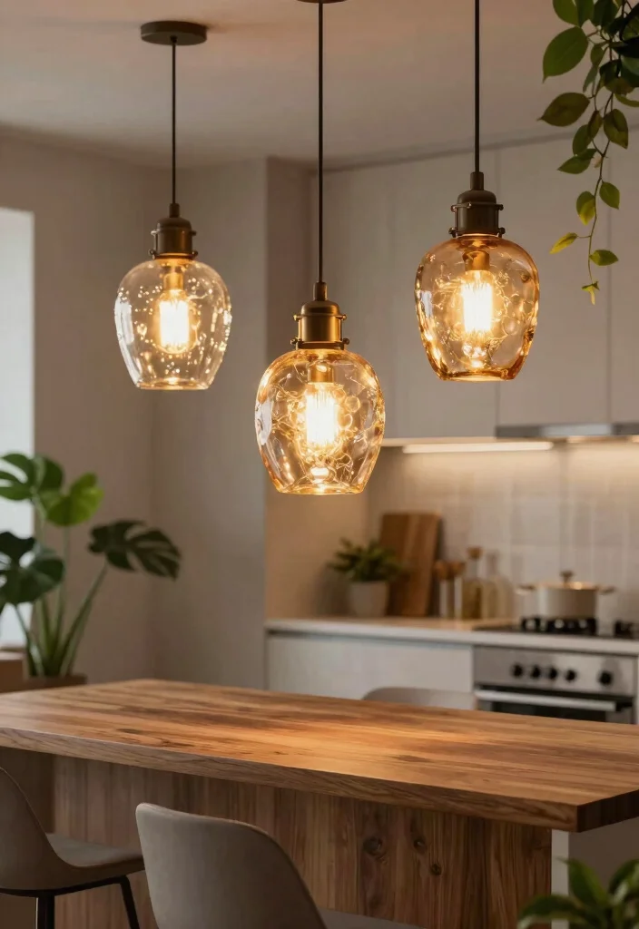 18 Kitchen Island Lighting 2026 Trending Ideas That Elevate Your Space - 1. Eco-Friendly Pendant Lights 1