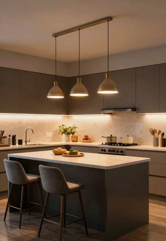 18 Kitchen Island Lighting 2026 Trending Ideas That Elevate Your Space - 7. Multi-functional Lighting 1