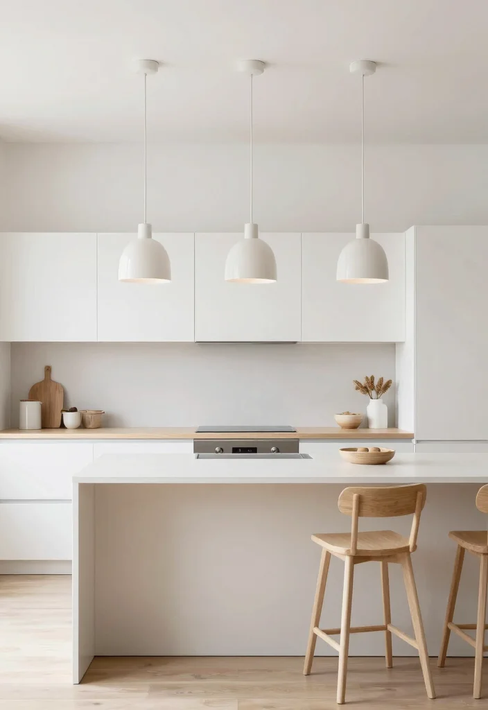 18 Kitchen Island Pendant Lighting Ideas That Shine - 11. Scandinavian Simplicity 1