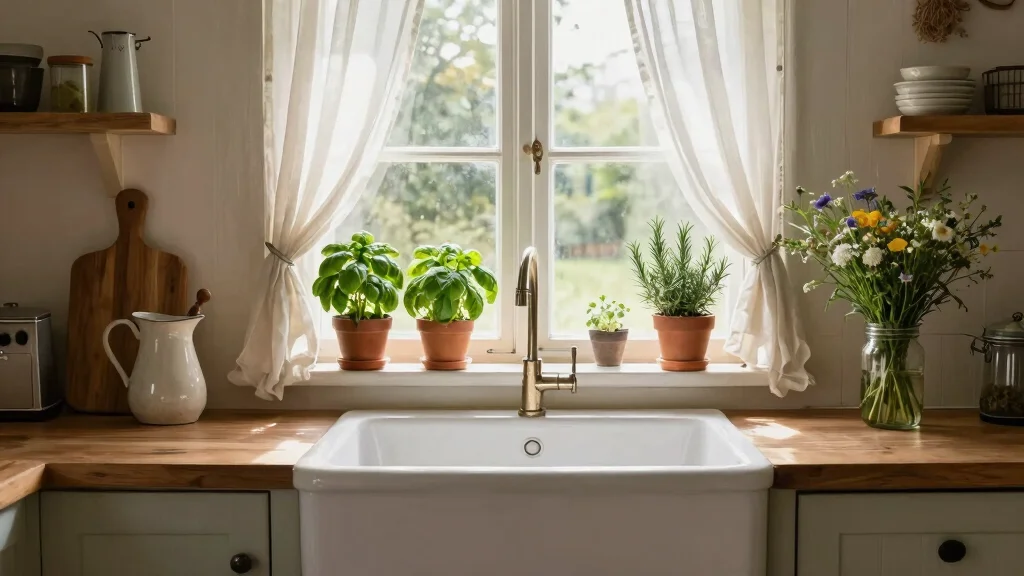 18 Kitchen Window Decor Over Sink Ideas That Brighten Your Space