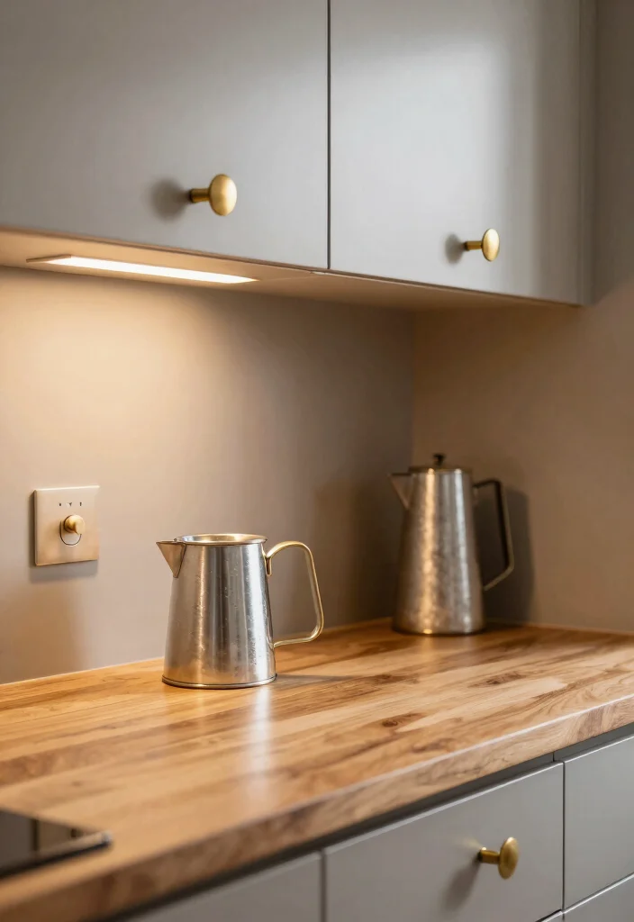 18 White Kitchen With Butcher Block Counter Ideas With Cozy Charm 15 18 White Kitchen With Butcher Block Counter Ideas With Cozy Charm - 15. Mix of Metals 1