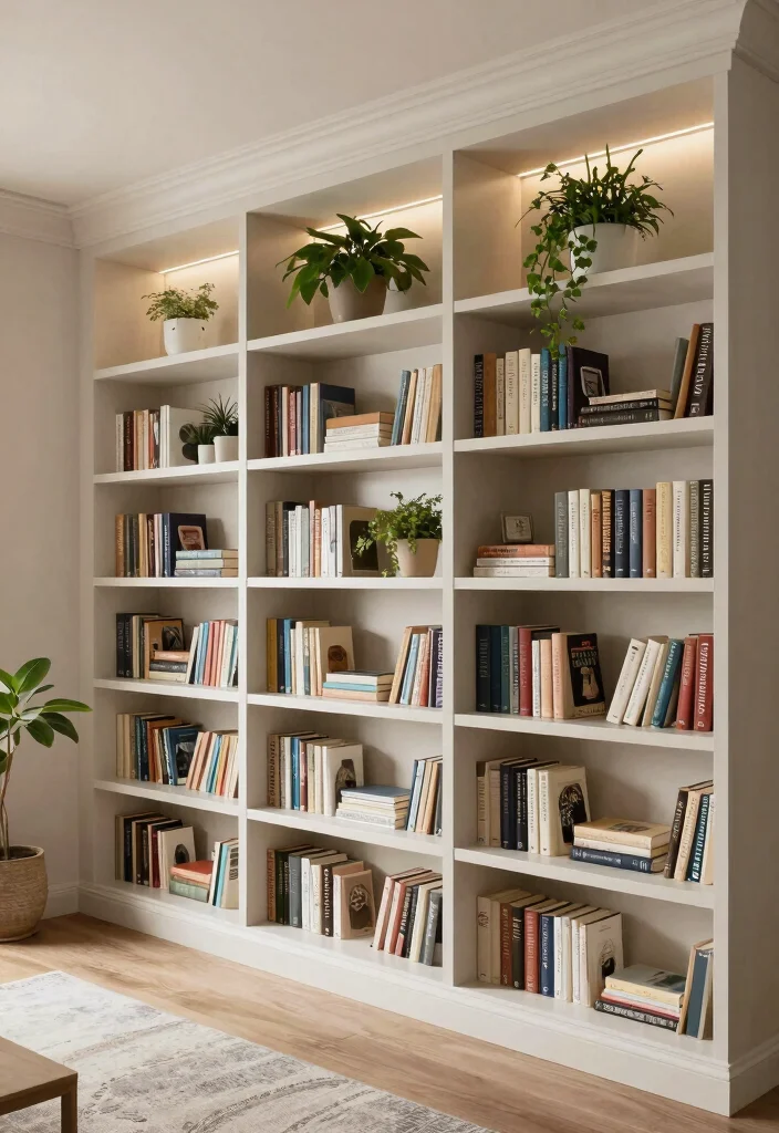 12 Floor to Ceiling Bookshelves That Hold Weight Without Sagging - 7. Built-in Bookshelves 1