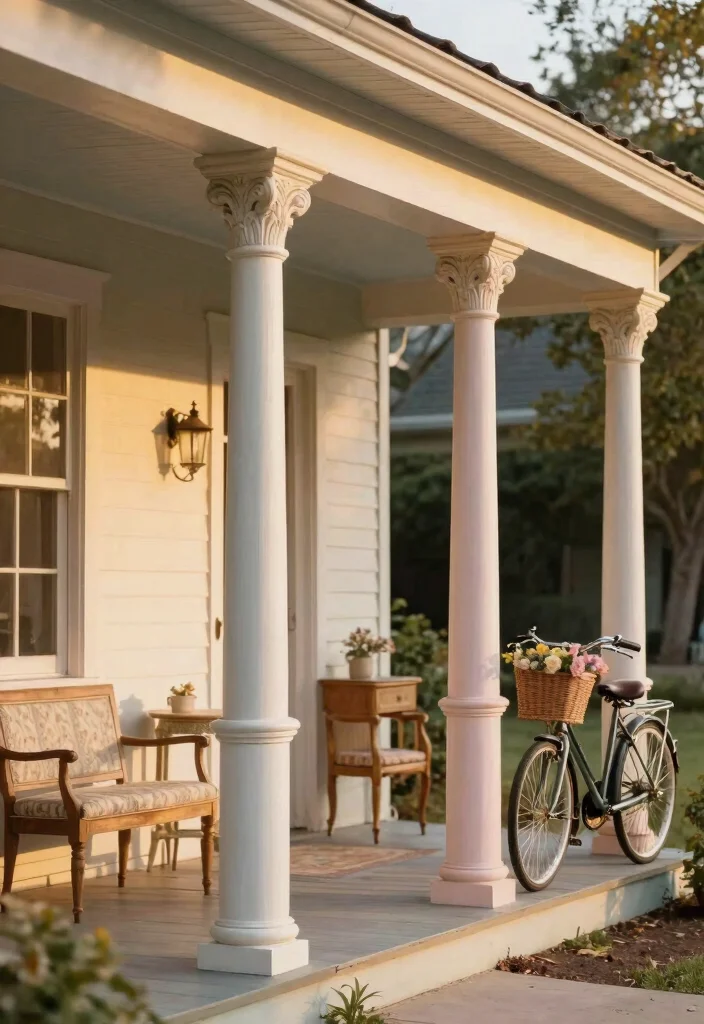12 Front Porch Columns That Add Character Without a Full Rebuild - 6. Vintage Inspirations 1
